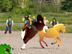 Jumpy Horse